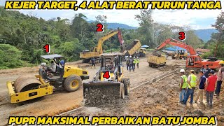 Kejar Target Untuk Tahun Baru 4 Alat Berat Turun Tangan Di Batu Jomba batujomba  Batu Jomba Today [upl. by Matteo324]