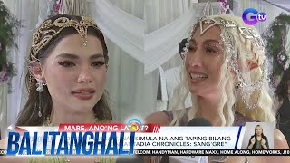 Solenn Heussaff nagsimula na ang taping bilang Cassiopeia sa quotEncantadia  Balitanghali [upl. by Meehyr]