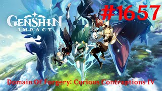 Genshin Impact Walkthrough Part 1657  Domain Of Forgery Curious Contraptions IV No Commentary [upl. by Yecram]