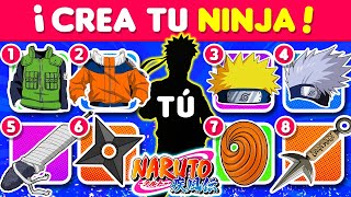 Crea tu Personaje Ninja De Naruto ¿Serás un Hokage 🍥⚔️🦊 Quiz anime  SOR anime [upl. by Nee]