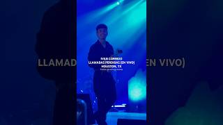 IVAN CORNEJO  LLAMADAS PERDIDAS EN VIVO  HOUSTON TX ivancornejo terapia shorts concertviews [upl. by Naesed]