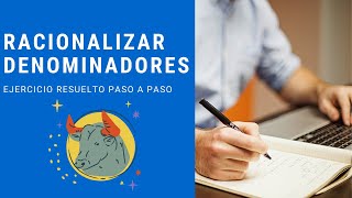 Como racionalizar los denominadores en matematicas Ejercicio Resuelto paso a paso muy facil entender [upl. by Odnarb]