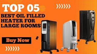 Top 5 Best Oil Filled Heater for Large Rooms in 2023 [upl. by Hannasus]