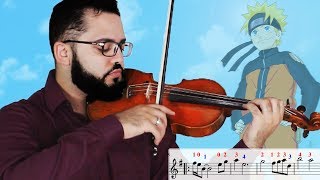 TUTORIAL  Como Tocar Sadness and Sorrow no Violino  Partitura [upl. by Guilbert794]