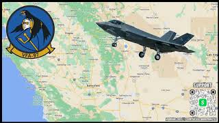 Military Aviation Audio Over Central California  March 9 2024 [upl. by Beniamino638]