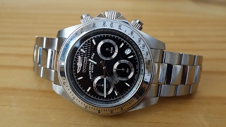 Invicta Speedway 9223 Quartz Chronograph Watch Review  Perth WAtch 27 [upl. by Aleusnoc]