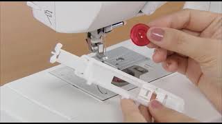 BrotherSupportSewing Sewing machine Buttonhole sewing [upl. by Yornoc]