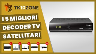 I 5 migliori decoder TV satellitari [upl. by Farron309]