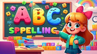 ABC Spelling Game  Masti Mein Seekho ABCD for kids [upl. by Idram]