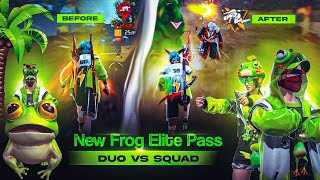 Best Booyah Pass Ever🔰Frog Funny Emote🐸Duo Vs Squad🌴Zerox FF [upl. by Naga]