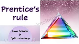 Prentice’s Rule  Laws amp Rules in Ophthalmology [upl. by Amory144]