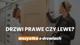 Drzwi prawe czy lewe Jak je rozróżnić Wszystko o drzwiach [upl. by Arin]