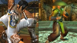 Soul Calibur III  Maxi and Li Long Move Swap [upl. by Neuberger]