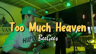 Too Much Heaven  BeeGees  Sweetnotes Live Cover [upl. by Tacklind]