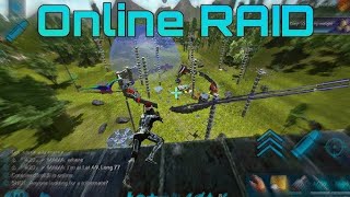 ARK MOBILEPVPBASE RAIDARK SURVIVAL EVOLVEDPART 1 [upl. by Nylanna]