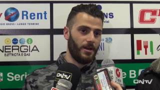 ONTV Francesco Nicastro post derby TernanaPerugia 01 [upl. by Nosmoht]