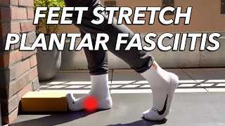 Top Feet Stretches for Plantar Fasciitis Relief [upl. by Ynobe86]