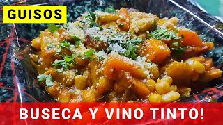 Receta de Buseca Italiana  Buseca y Vino Tinto  😱 MONDONGO 😳 [upl. by Hcab105]