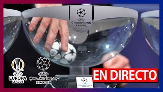 🔴SORTEO UEFA CHAMPIONS LEAGUE Y EUROPA LEAGUE 2022 EN VIVO  SORTEO DE LA CHAMPIONS 2022 EN DIRECTO [upl. by Batista682]