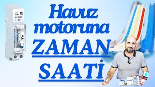 Zaman Saati İle Havuz Motoru Çalıştırma [upl. by Swenson]