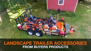 Landscape Trailer Accessories from Buyers Products [upl. by Shepherd]