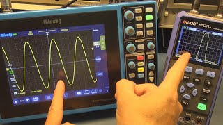 OWON HDS272S Handheld Oscilloscope Review  Part 2 [upl. by Eddina]