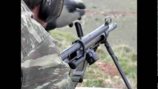 Hellenic National Guard HK11 firing full auto [upl. by Htedirem145]