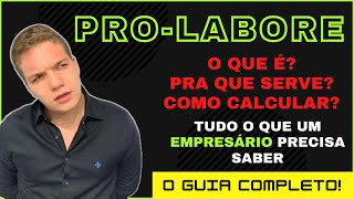 ProLabore o guia completo Tudo o que um empresário precisa saber [upl. by Curt]