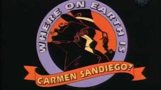 ¿Dónde en el mundo está Carmen Sandiego intro en español latino [upl. by Aihsikal]