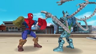 MixSmash Marvel Super Hero Mashers  ULTIMATE SPIDERMAN  Part 5 iOS Gameplay [upl. by Alyakcm]