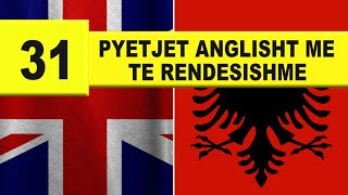 Anglisht  31 Pyetjet anglisht me te rendesishme I video 433 [upl. by Ardnatal159]