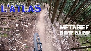 Latlas piste bleue Métabief Bike Park 2020 [upl. by Gerick]