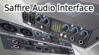 FIREWIRE AUDIO INTERFACE  Focusrite Saffire Pro 24 DSP Externe Soundkarte TEST REVIEW amp TUTORIAL [upl. by Arita918]