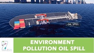 Environment Pollution Oil Spill [upl. by Sachi]