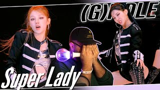 GIDLE Super Lady Performance37 REACTION  SOYEON IS TOO POWERFUL 🧎🏽‍♂️ [upl. by Madeleine640]