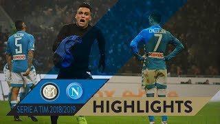 INTER 10 NAPOLI  HIGHLIGHTS  Lautaro hits late winner [upl. by Tisdale943]