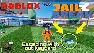 ROBLOX How to Get out Prison Easy in 2020 With No KEY CARD [upl. by Ainevul]