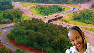 Driving from Nyeri to Nairobi  Kenol Marua update 2024  Road trip [upl. by Gean475]