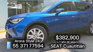 SEAT Arona Style 2024  SEAT Cuautitlán [upl. by Autumn]