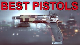 BATTLEFIELD 4  Review Of PISTOLS What Is The BEST ONE [upl. by Dannel857]