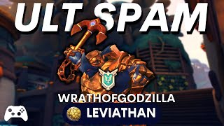 How Good Is ULT SPAM Leviathan Makoa Paladins Ranked Competitive [upl. by Ailices]