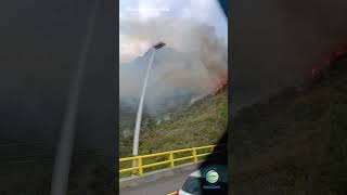 Tolima 😞 Arde en este momento cerro El Fraile en el municipio de Gualanday [upl. by Egief107]