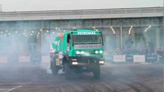 Miki Biasion  Iveco Trakker Dakar  Fiat Industrial quotPorte Apertequot 2011 [upl. by Sussna]