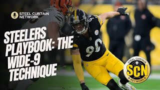 Steelers Playbook The Wide9 Defensive Technique [upl. by Mooney]