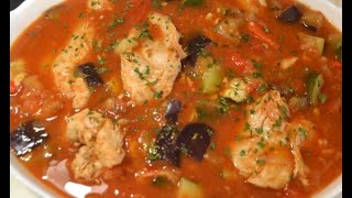 Dinde en ratatouille recette cookeo [upl. by Kinghorn903]