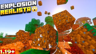 💣Este addon agrega físicas a las explosiones  Minecraft Bedrock 119 [upl. by Urd331]