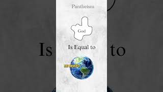 Whats Pantheism Philosophy in 1 Minutephilosophy pantheism interestingfacts shorts [upl. by Imnubulo]