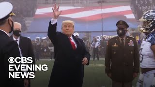 Trump attacks Republicans while attending ArmyNavy football game [upl. by Web864]