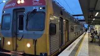 Intercity V 12 arrive and depart Tuggerah [upl. by Moriarty846]