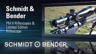 Schmidt amp Bender PM II  Limited Edition Riflescope  Product in Action  OpticsPlanetcom [upl. by Selie]